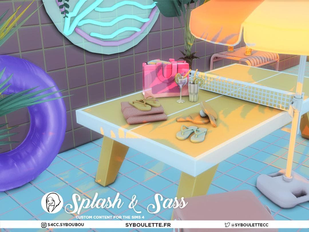 Галерея мода Набор для зоны бассейна Splash & Sass #1